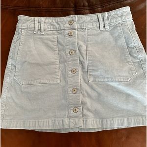 American Eagle Corduroy Mini Skirt